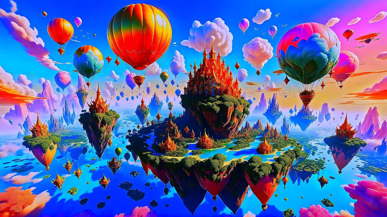 Dreamscape Abstract Background Video | Copyright Free, 4K - Ultra HD | No Sound (OLED Safe)