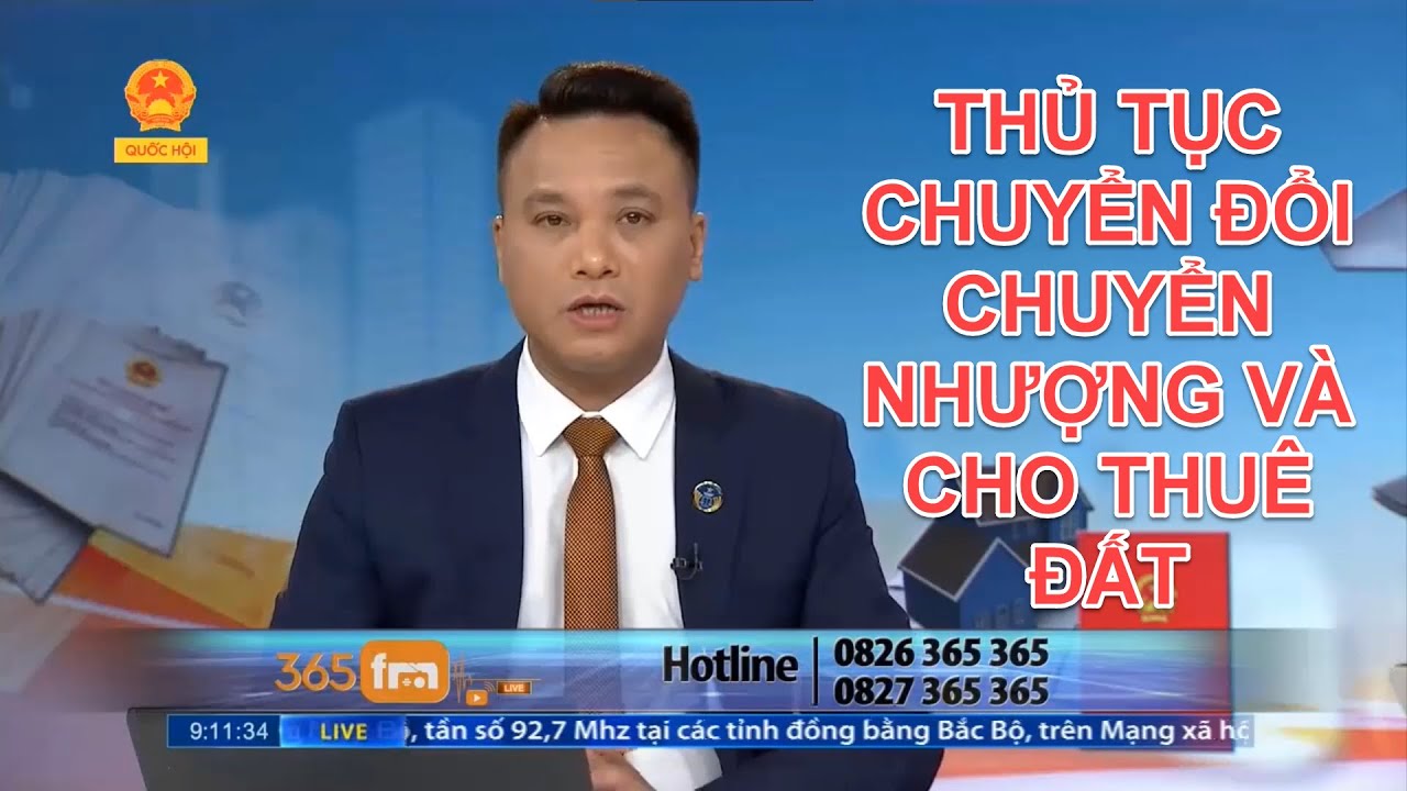 THỦ TỤC CHUYỂN ĐỔI- CHUYỂN NHƯỢNG VÀ CHO THUÊ ĐẤT | TƯ VẤN TRỰC TUYẾN