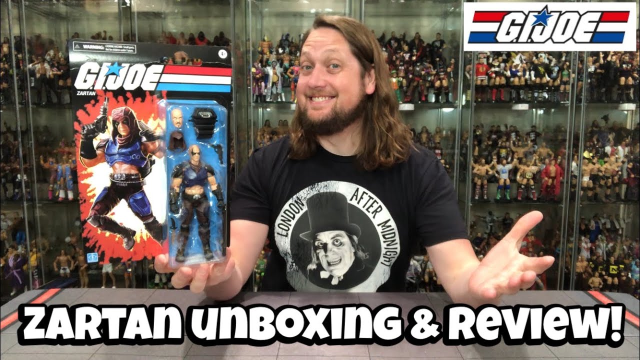 Zartan GIJOE Retro Card Unboxing & Review!