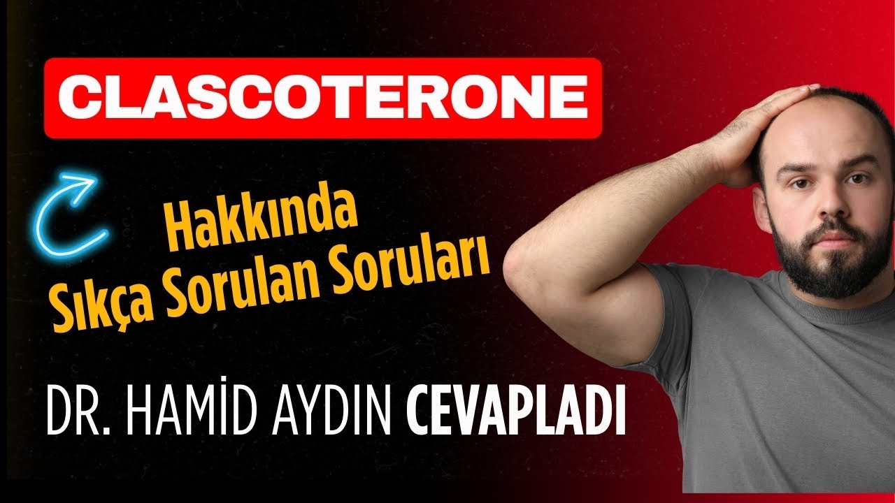 Clascoterone Sorularınızı Aldık, Doktor Cevapladı! | Dr. Hamid Aydın #kellik #saçekimi #sactedavisi
