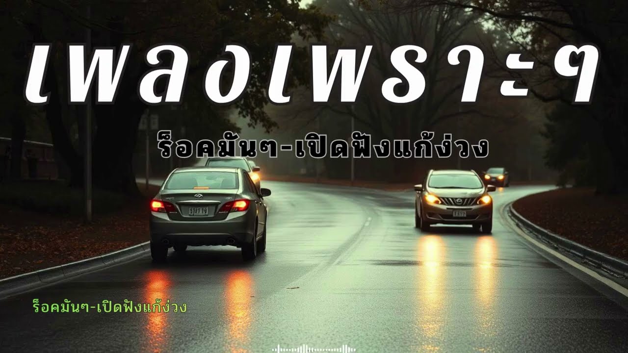 รวมเพลงร็อคไทยมันๆฟังเพลินยาวๆ 30 นาที แก้ง่วง ตอนขับรถ
