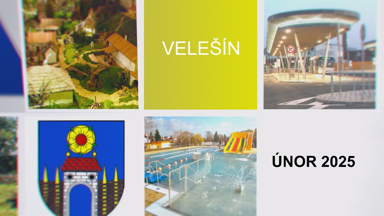 Videožurnál města Velešín - únor 2025