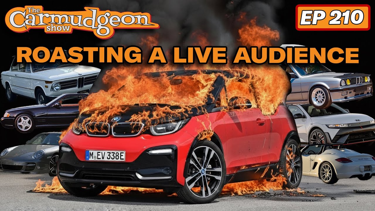 We Roast Member's Cars, Live at The Motoring Club — Carmudgeon w/ Cammisa & Derek Tam-Scott — Ep 210