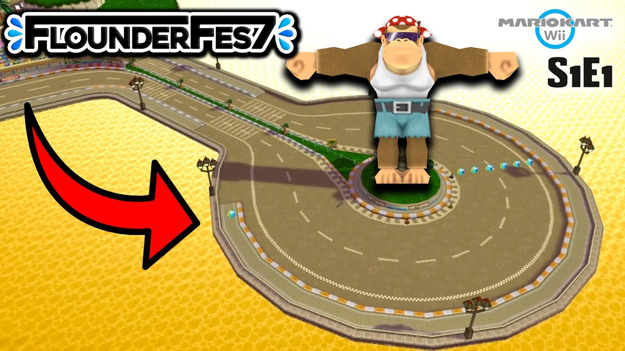 Racing Unexplored Areas In Mario Kart Wii
