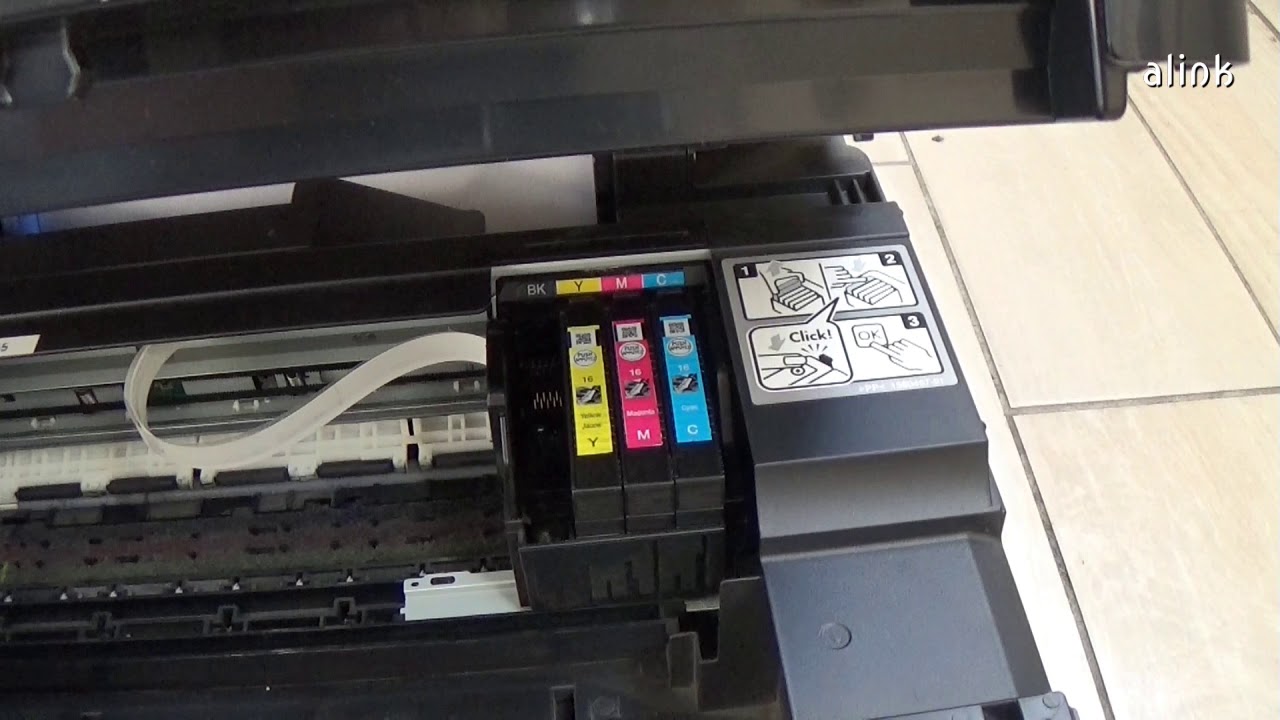 Быстрый способ замены чернильного картриджа Epson