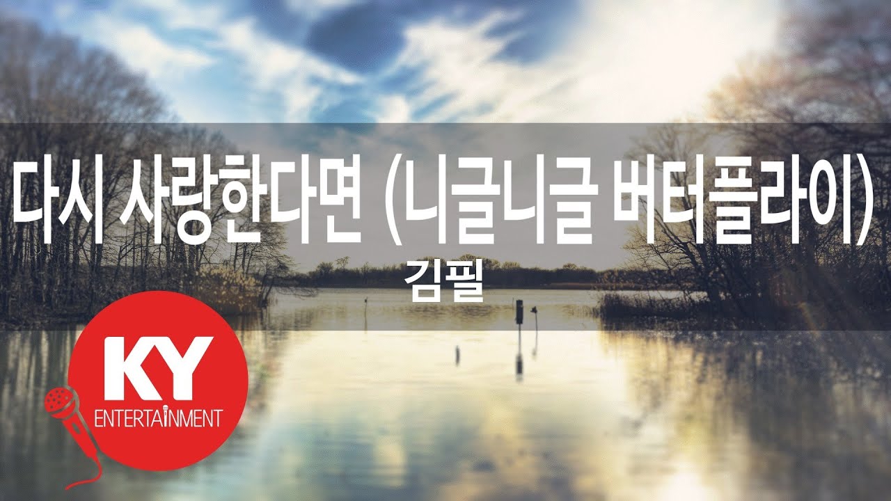 [KY ENTERTAINMENT] 다시 사랑한다면 (니글니글 버터플라이) - 김필 (KY.78629) / KY Karaoke
