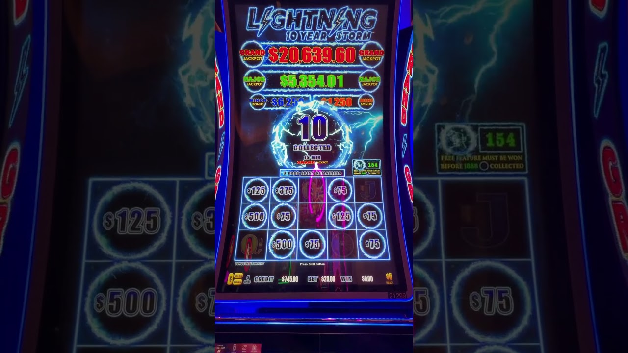 10 YEAR FEATURE! 🤯 $2,000 Win on $25 Spins | Lightning Storm