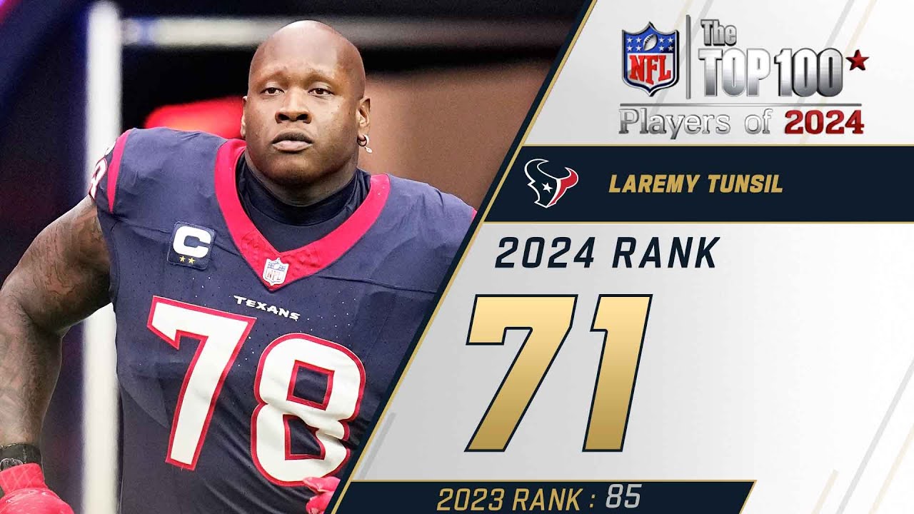 71: Laremy Tunsil (OT, Texans) | Top 100 Players of 2024