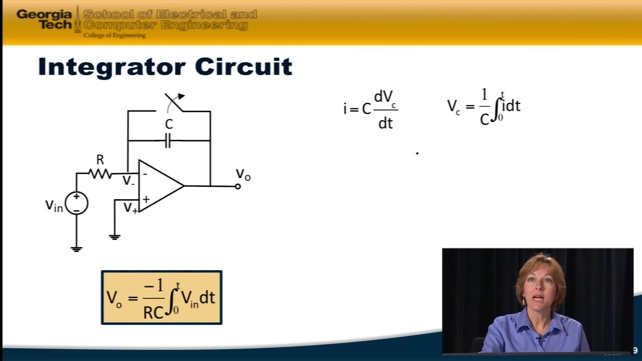 2.4 Differentiators and Integrators - Introduction to Electronics