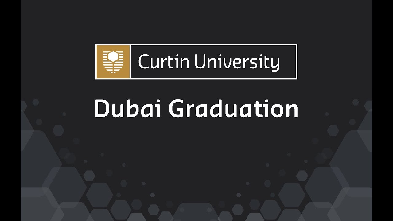 Curtin University Dubai Graduation 2025