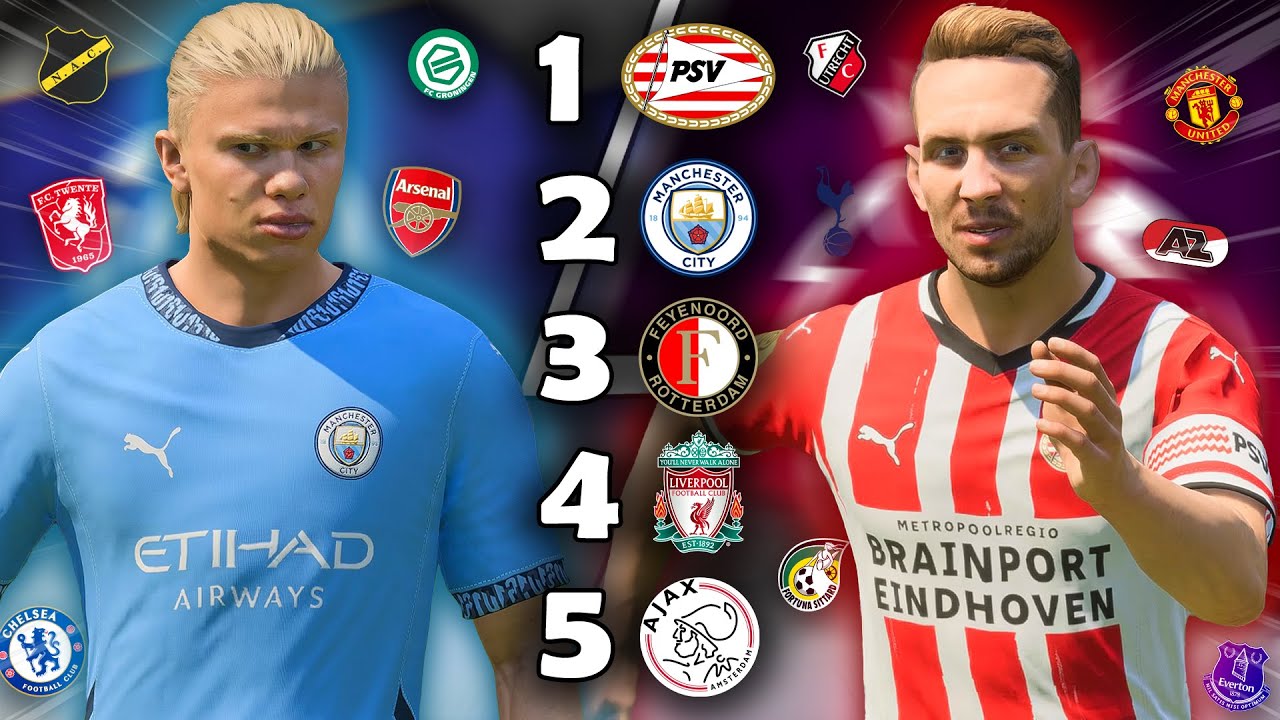 Wat als Nederlandse teams in de Premier League zouden spelen?!