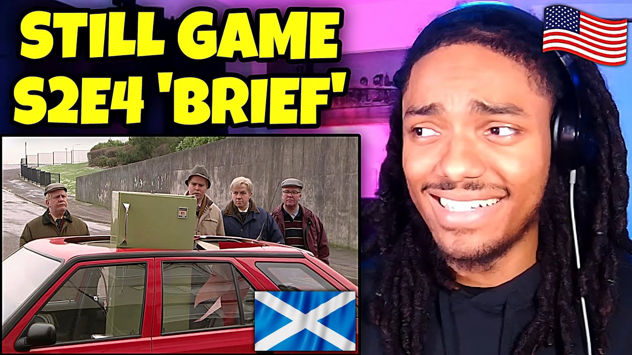 VICTOR’S CAR TROUBLES HAD ME ROLLING! 😂 | AMERICAN REACTS to STILL GAME S2E4 'Brief'