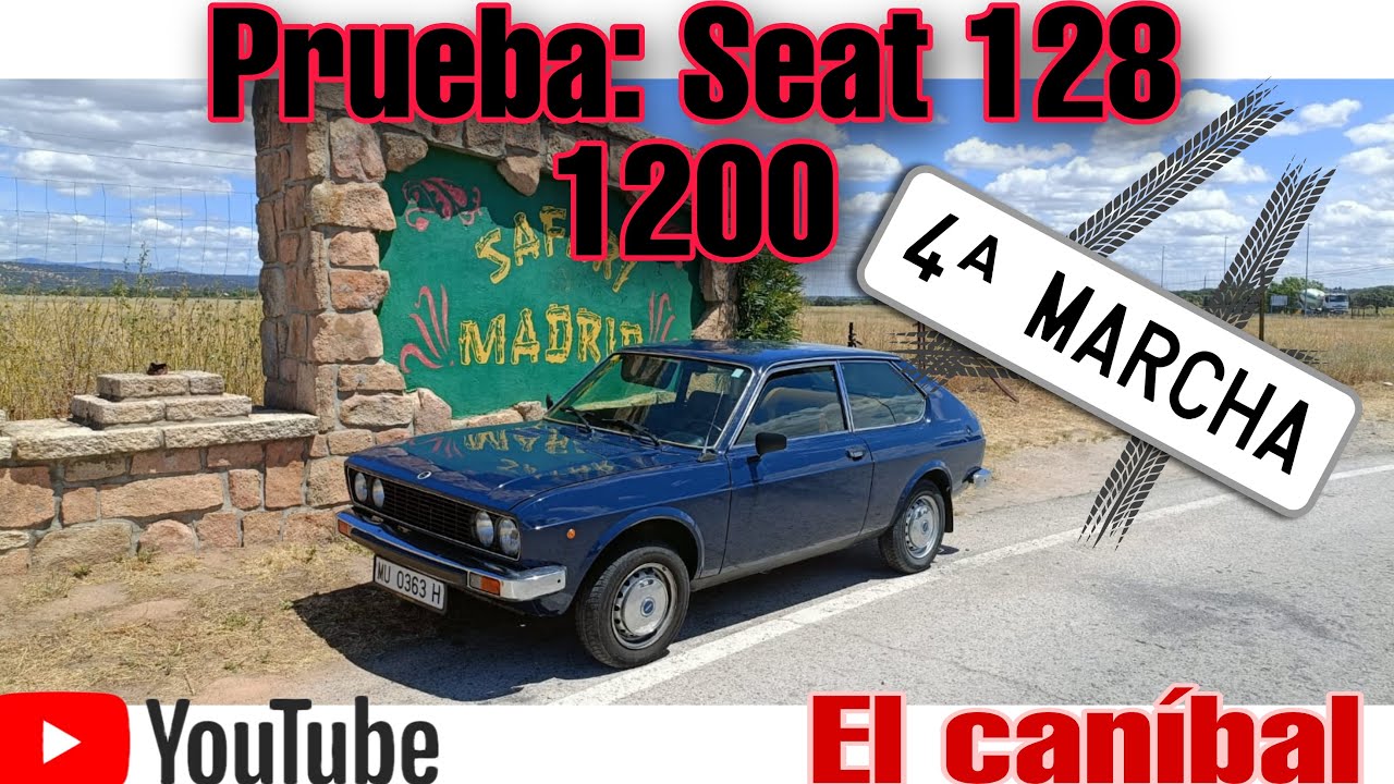 Prueba Seat 128 sport 1200, el canibal