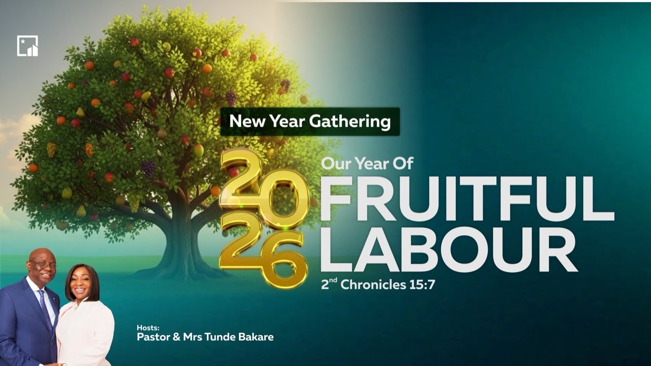 Yearly Watch Night Service | 2026: Year of Fruitful Labour | DEC 31st, 2025. | Pastor 'Tunde Bakare