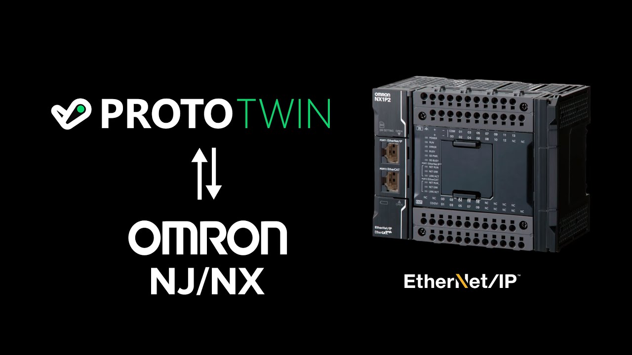Connect to Omron NJ/NX PLC via Ethernet/IP | Virtual Commissioning