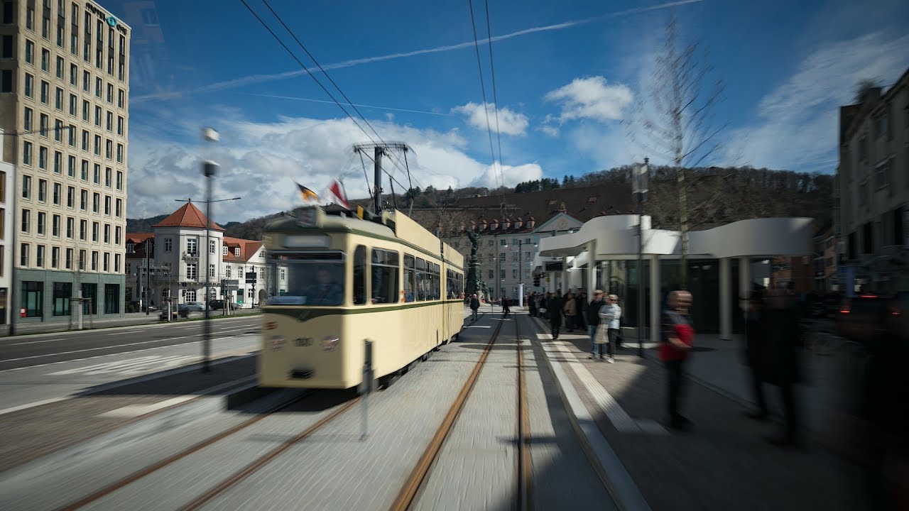 Zeitraffer: Die neue Strecke der Linie 5