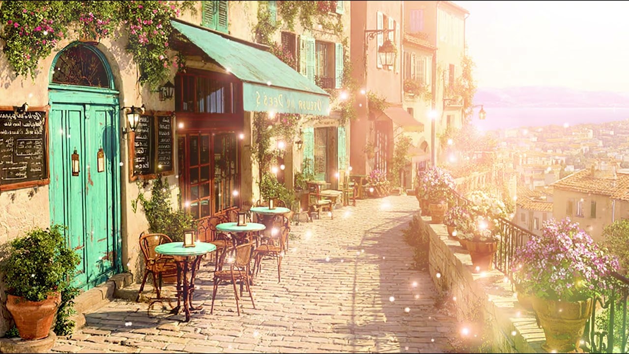 Serene Lakeside Jazz: Relaxing Saxophone Notes for Dreaming in a Sun-Drenched Floral Pavilion