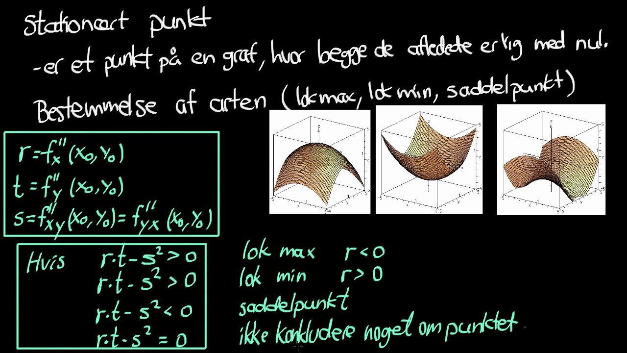 8 Artenafdetstationærepunkt
