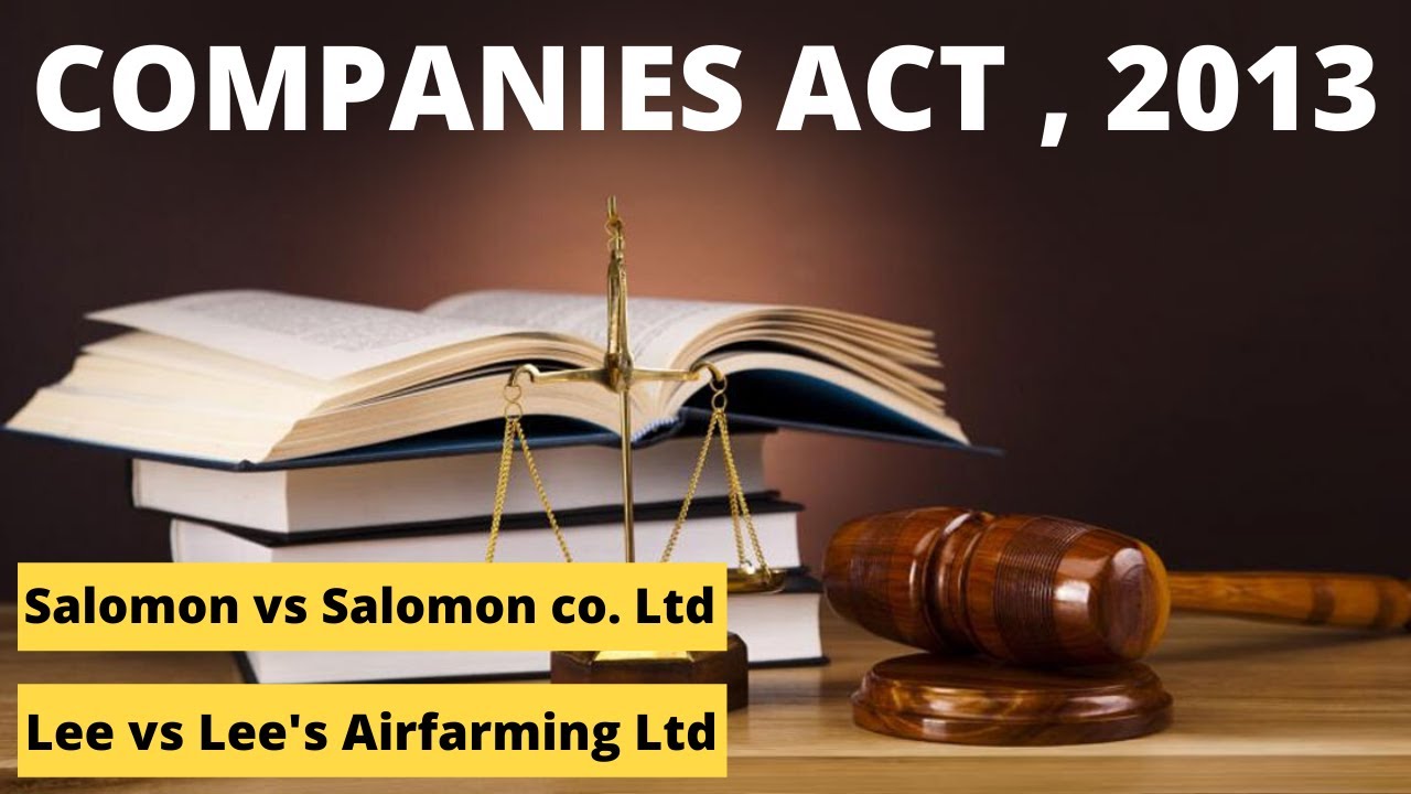 Companies Act ,2013  Lecture 1| Company Law for Ca Foundation/CPT/CS Foundation/LLB/B.COM