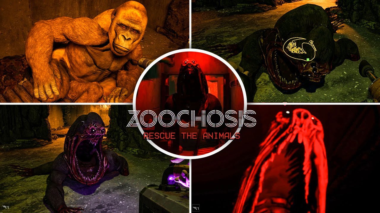 Zoochosis - Gorilla Walkthrough & All Jumpscares