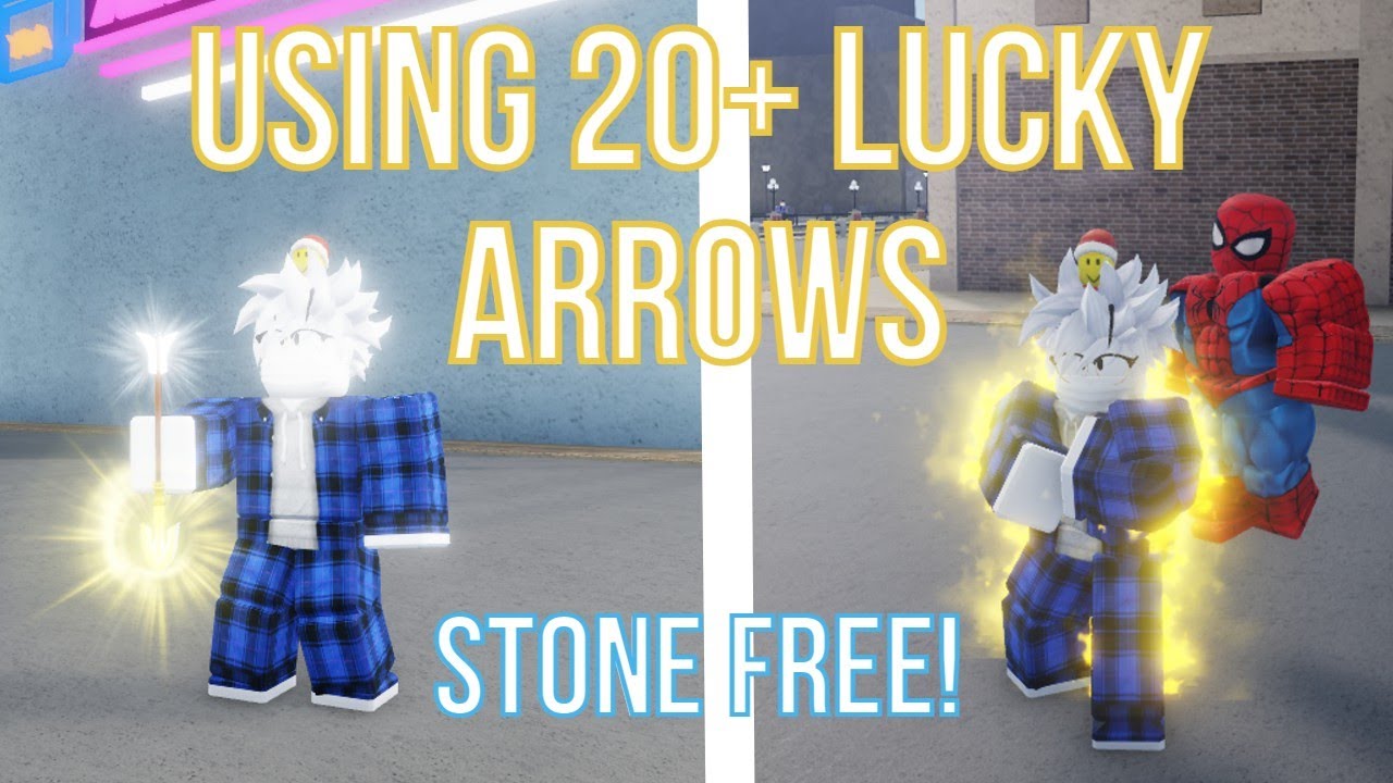 [YBA] Using 20+ Lucky Arrow For The New Update!