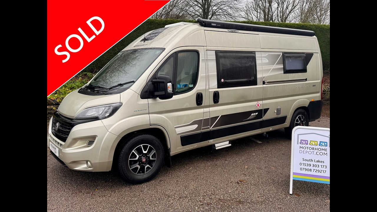 Motorhome Depot South Lakes Swift Champagne Select 122 Gold Auto 2019 Fiat 2.3 130bhp Rear Lounge