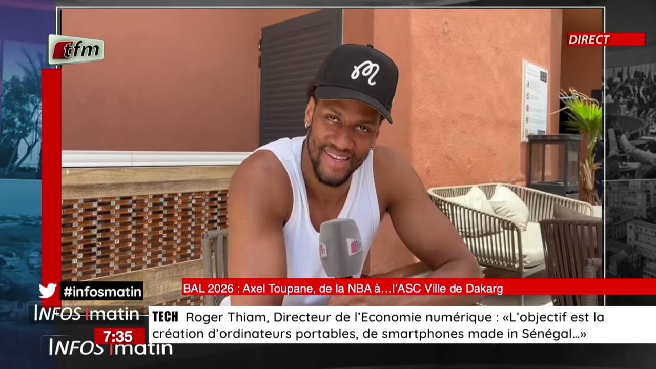 Focus sport | BAL 2026 : Axel TOUPANE, de la NBA &agrave; &hellip; l'ASC ville de Dakar - 24 Avril 2026