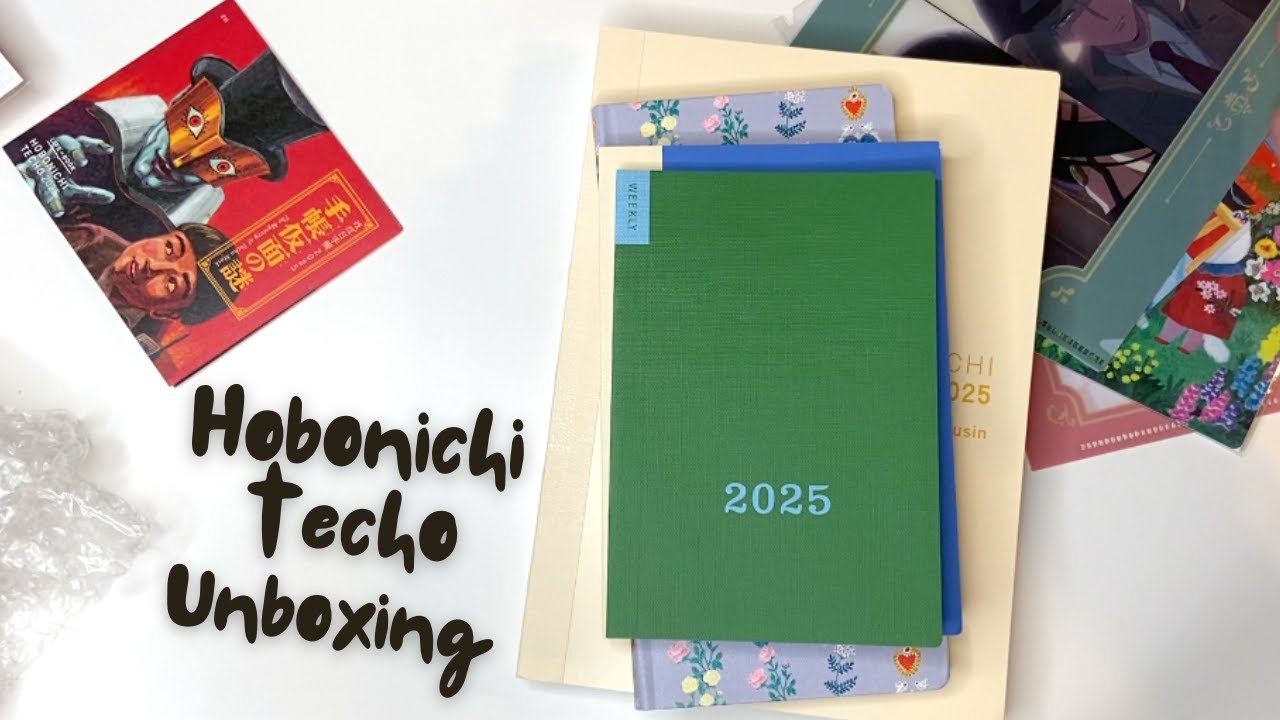 Hobonichi Techo Unboxing | 2025 Planner Lineup