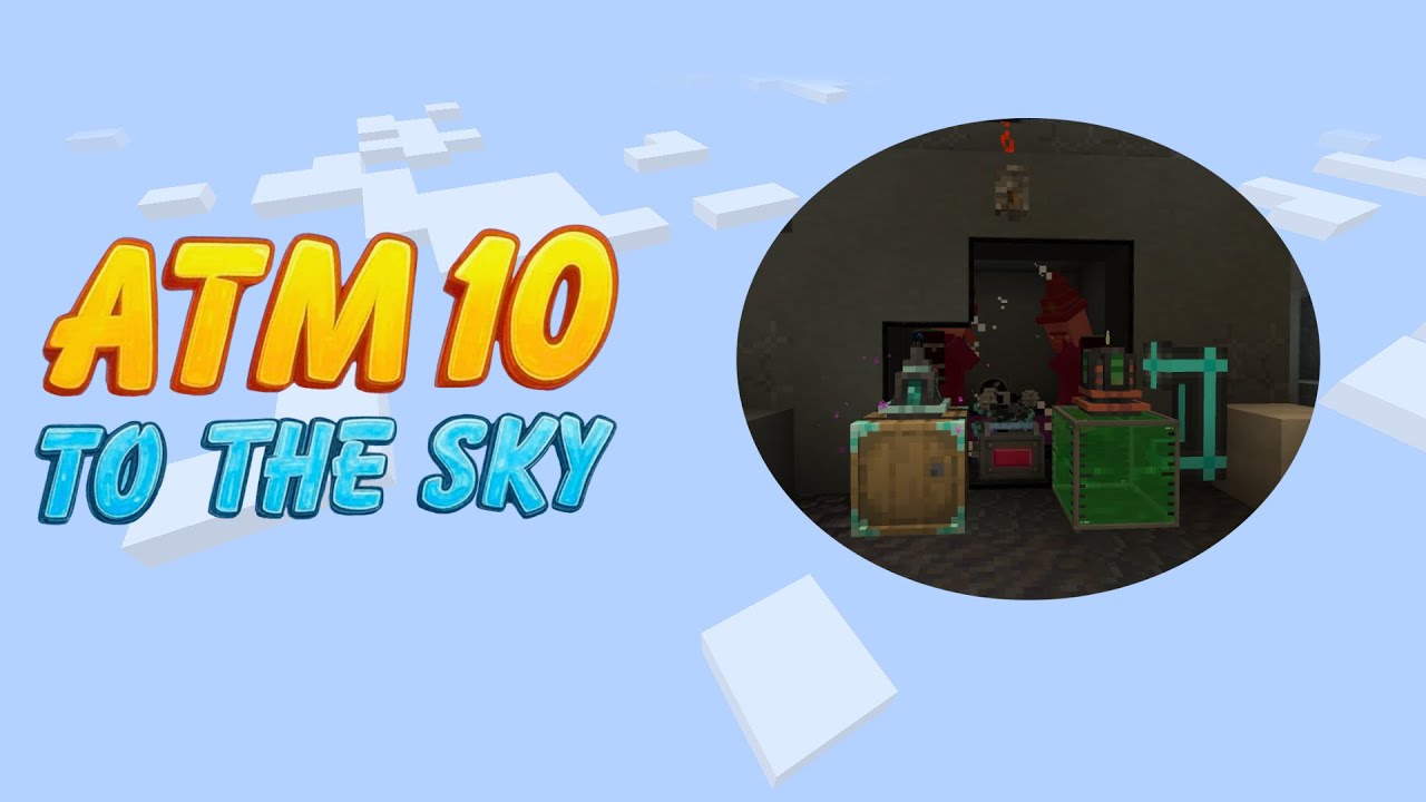 ATM 10 To The Sky - Mob Farm Lighting Drama! - EP6