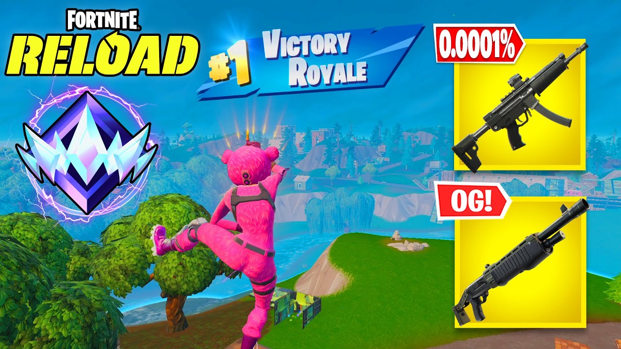 Fortnite Reload | High Kill Solo vs Squads Ranked Gameplay (Keyboard & Mouse)