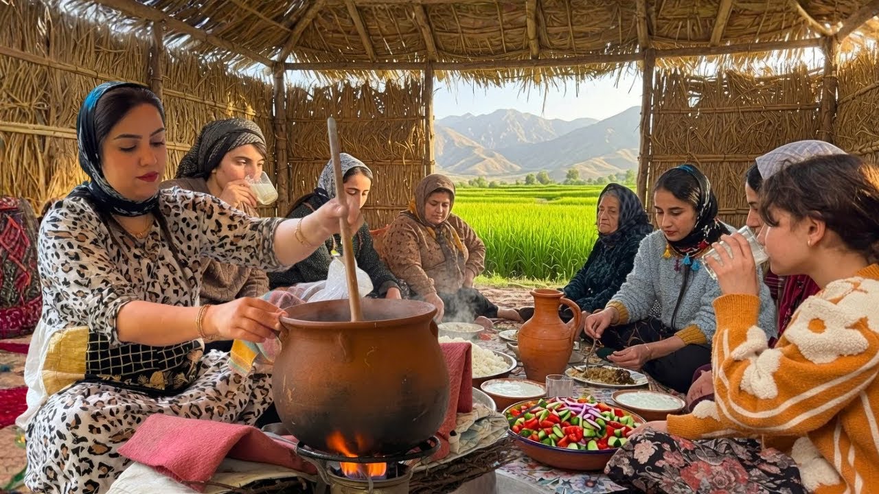 Real Village Life in Northern Iran | Rice Planting, Family Farming & Countryside Traditions 🌾🏡