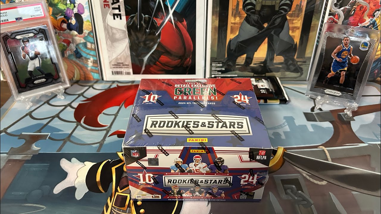🌟 FIRST LOOK!! BRAND NEW 2024 ROOKIES AND STARS RETAIL BOX !! 🌟 GIVEAWAY ALERT