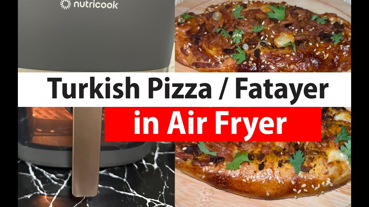 Turkish Pizza Recipe | Fatayer / Pide (Middle Eastern Food) | Turkish Pide