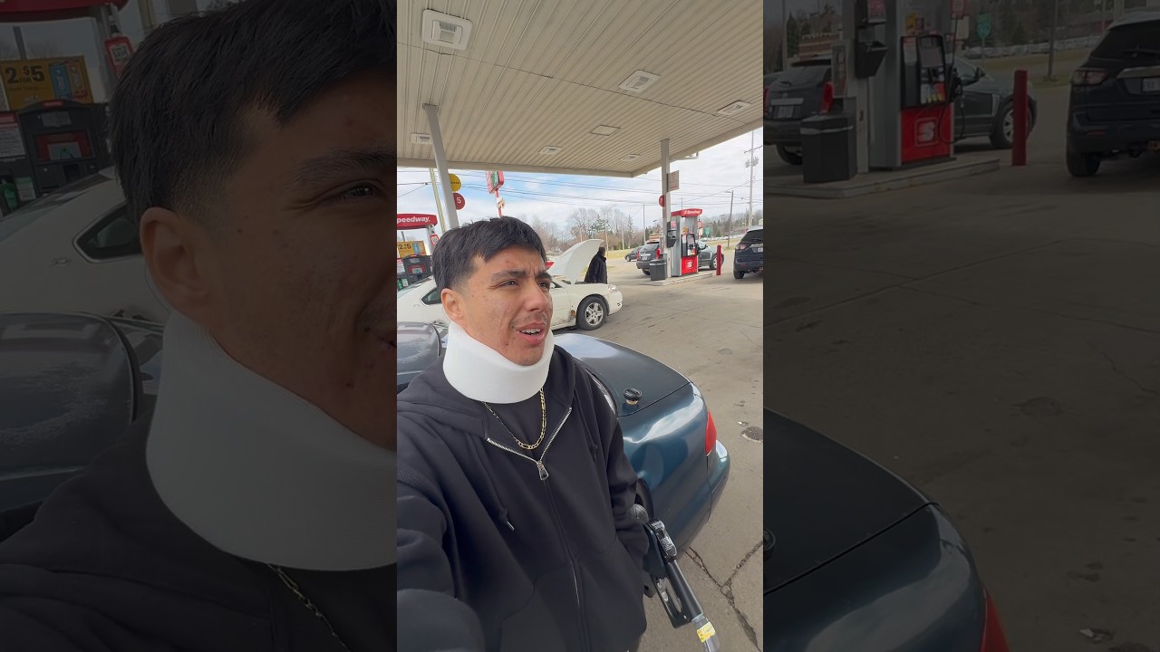 Gas prices went from zero to a hundred real quick #gasprices #gas #car #surprised #struggle