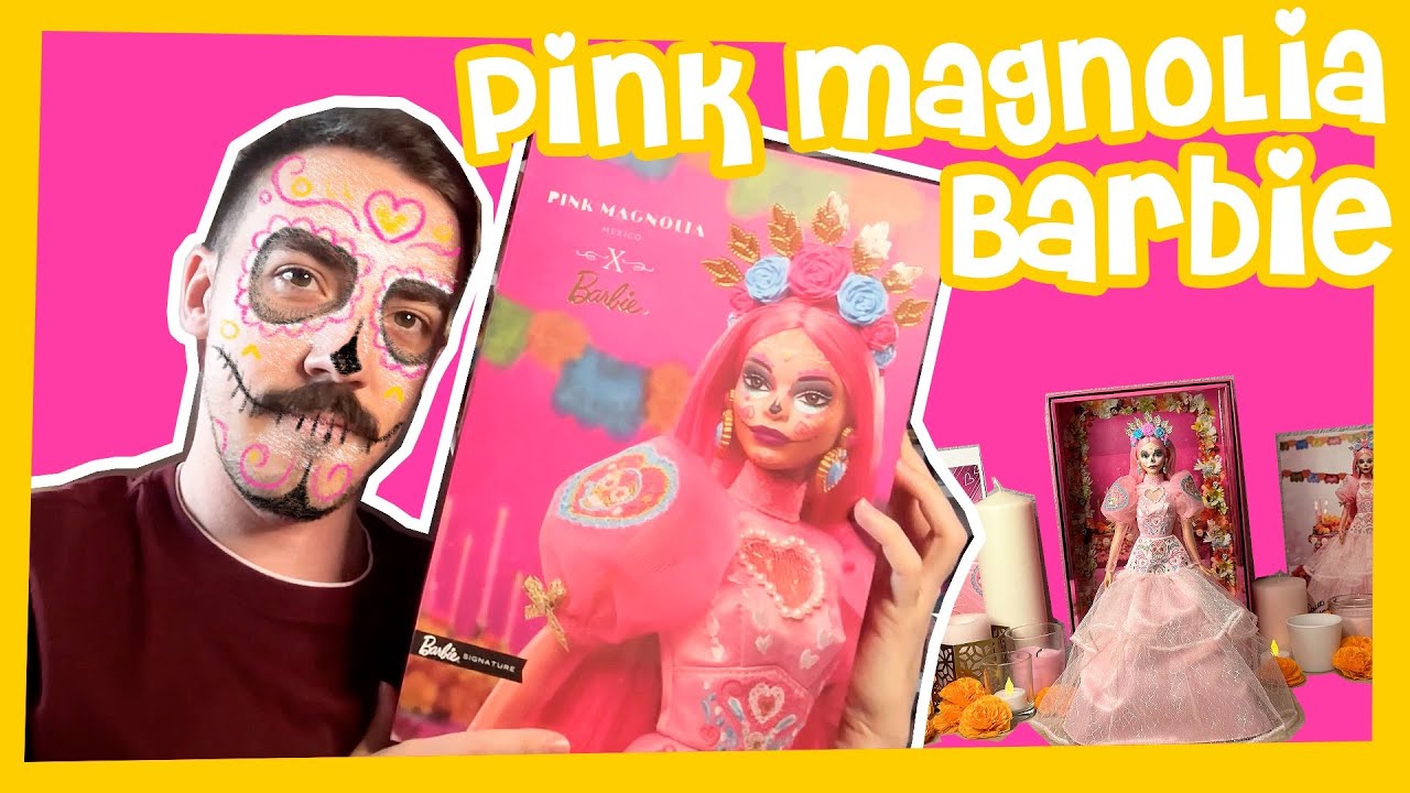 CELEBRATING DIA DE MUERTOS WITH PINK MAGNOLIA BARBIE