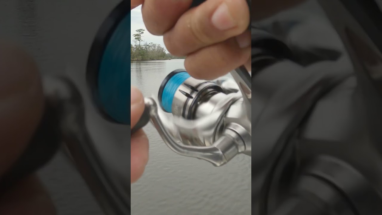 I throw this tiny mirrordine mr 17 get smoke #fishinglife #riverfishing #saltlife #speckledtrout