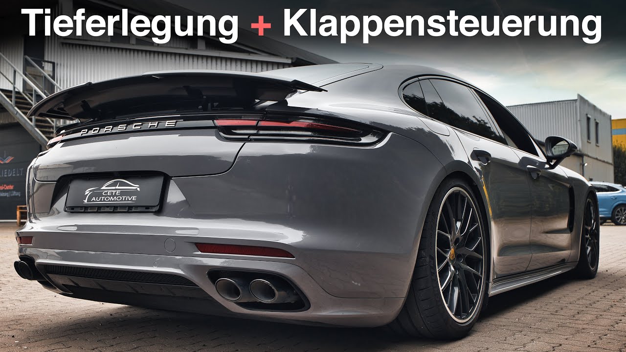 МОЩНЫИ И ГРОМКИЙ ЗВУК благодаря регулировке клапан | Porsche Panamera Turbo S eгибрид|CeteAutomotive