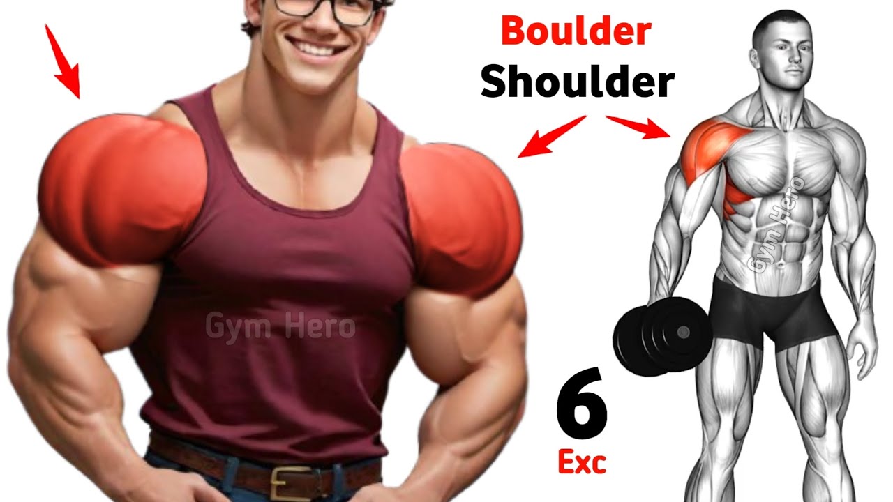 6 Best 3D Shoulder Exercises for Round Capped Shoulders