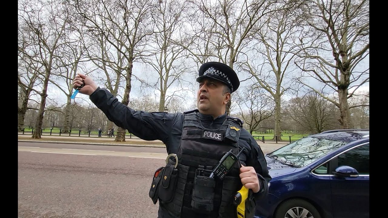 Buckingham Palace! Vile Police Officer Needs A New Job! #audit #metpolice #fail #owned