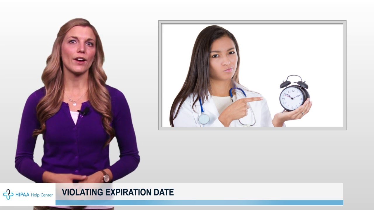 Violating the Authorizataion Expiration Date