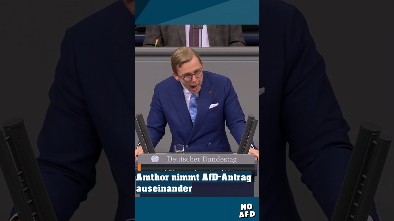 Amthor nimmt AfD-Antrag auseinander