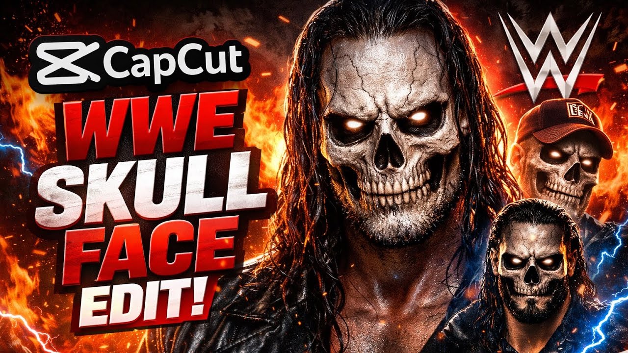 Trending Skull Face Video Editing In CapCut | CapCut App Skull Face Edit 