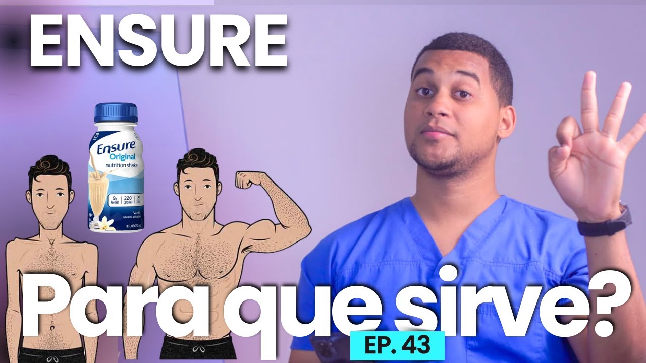 ENSURE PARA QUE SIRVE | 3 COSAS