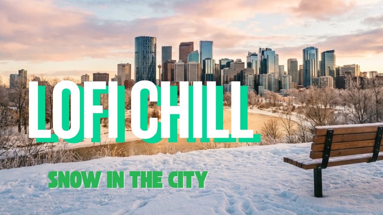 Snowy City Nights | Relaxing Lofi R&B Beats to Chill, Study & Unwind 