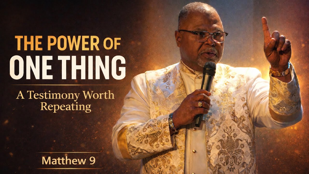 The Power of One Thing: A Testimony Worth Repeating
