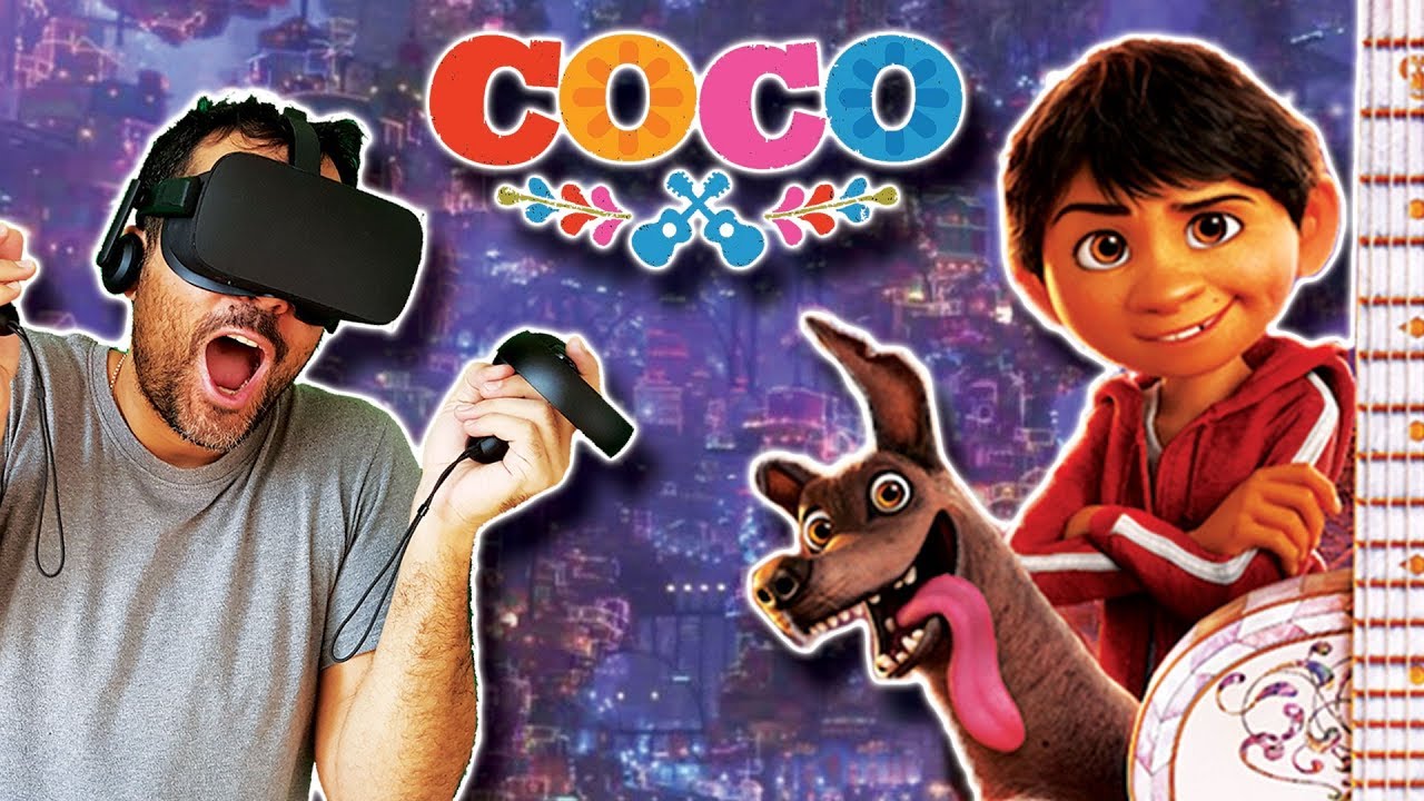 DENTRO DE LA PELÍCULA COCO (PIXAR) EN REALIDAD VIRTUAL | Experiencia completa (Español)
