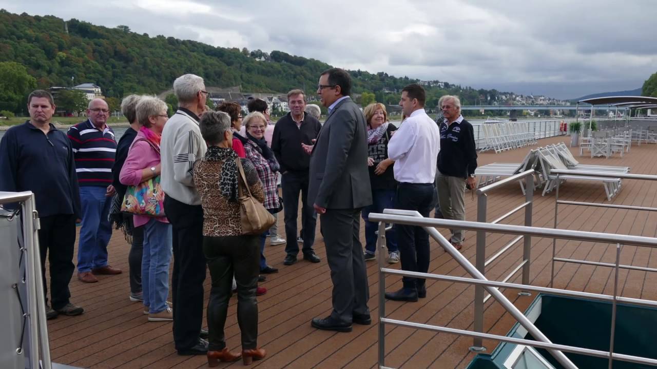 Besichtigung AMADEUS Silver II in Koblenz