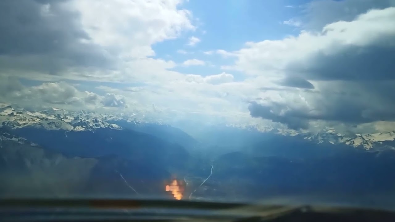 IFR Approach and landing at Sion, Switzerland (LSGS) - IGS to Runway 25