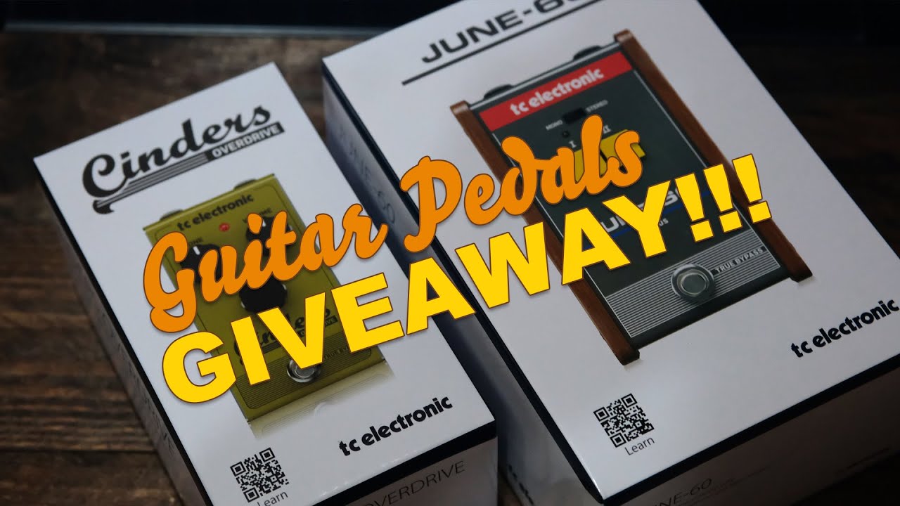 Giveaways Set 1 | TC Electronic Cinders and June 60 Nostra Veintidos