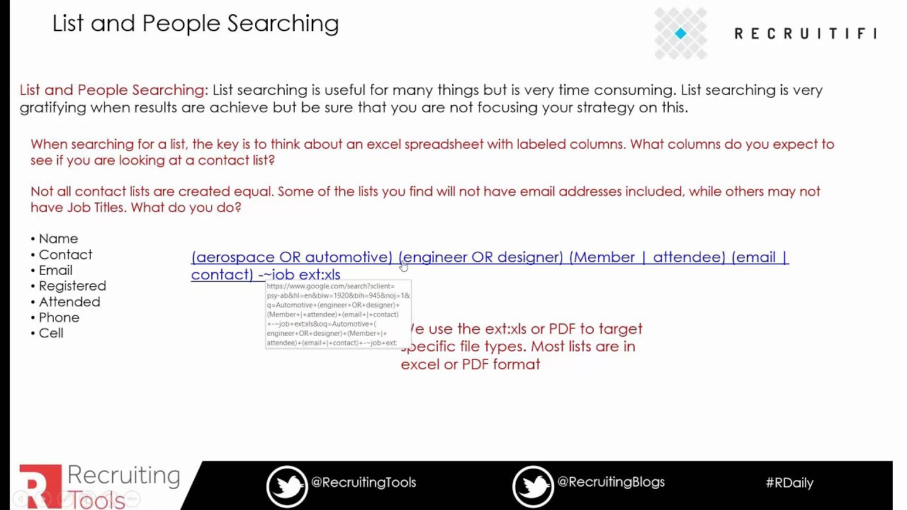11 Power Boolean Searches PLUS 7 Must-Have Sourcing Tools Every Recruiter Needs